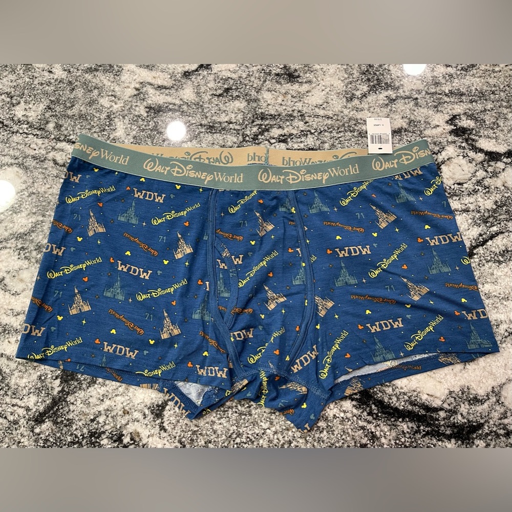 Disney Boxer Shorts underwear for Adults WDW PARKS
